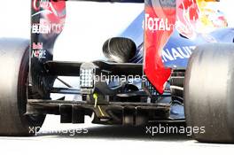 Red Bull Racing RB9 rear diffuser. 22.03.2013. Formula 1 World Championship, Rd 2, Malaysian Grand Prix, Sepang, Malaysia, Friday.