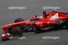 Fernando Alonso (ESP) Ferrari F138. 22.03.2013. Formula 1 World Championship, Rd 2, Malaysian Grand Prix, Sepang, Malaysia, Friday.