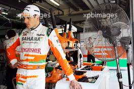 Adrian Sutil (GER) Sahara Force India F1. 22.03.2013. Formula 1 World Championship, Rd 2, Malaysian Grand Prix, Sepang, Malaysia, Friday.