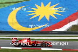 Felipe Massa (BRA) Ferrari F138. 22.03.2013. Formula 1 World Championship, Rd 2, Malaysian Grand Prix, Sepang, Malaysia, Friday.