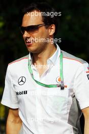 Gary Paffett (GBR) McLaren Test Driver. 22.03.2013. Formula 1 World Championship, Rd 2, Malaysian Grand Prix, Sepang, Malaysia, Friday.