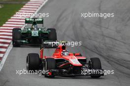 Max Chilton (GBR) Marussia F1 Team MR02. 24.03.2013. Formula 1 World Championship, Rd 2, Malaysian Grand Prix, Sepang, Malaysia, Sunday.