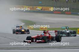 Fernando Alonso (ESP) Ferrari F138. 24.03.2013. Formula 1 World Championship, Rd 2, Malaysian Grand Prix, Sepang, Malaysia, Sunday.