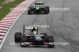 Esteban Gutierrez (MEX) Sauber C32. 24.03.2013. Formula 1 World Championship, Rd 2, Malaysian Grand Prix, Sepang, Malaysia, Sunday.