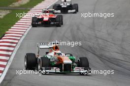 Paul di Resta (GBR) Sahara Force India VJM06. 24.03.2013. Formula 1 World Championship, Rd 2, Malaysian Grand Prix, Sepang, Malaysia, Sunday.