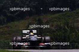 Esteban Gutierrez (MEX) Sauber C32. 23.03.2013. Formula 1 World Championship, Rd 2, Malaysian Grand Prix, Sepang, Malaysia, Saturday.
