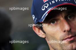 Mark Webber (AUS) Red Bull Racing. 23.03.2013. Formula 1 World Championship, Rd 2, Malaysian Grand Prix, Sepang, Malaysia, Saturday.