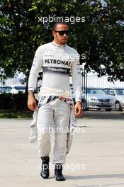 Lewis Hamilton (GBR) Mercedes AMG F1. 23.03.2013. Formula 1 World Championship, Rd 2, Malaysian Grand Prix, Sepang, Malaysia, Saturday.