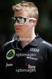 Kimi Raikkonen (FIN) Lotus F1 Team. 23.03.2013. Formula 1 World Championship, Rd 2, Malaysian Grand Prix, Sepang, Malaysia, Saturday.