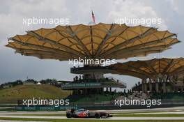 Jenson Button (GBR) McLaren MP4-28. 23.03.2013. Formula 1 World Championship, Rd 2, Malaysian Grand Prix, Sepang, Malaysia, Saturday.