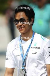 Jazeman Jaafar (MAL) Mercedes AMG F1. 23.03.2013. Formula 1 World Championship, Rd 2, Malaysian Grand Prix, Sepang, Malaysia, Saturday.