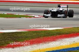 Valtteri Bottas (FIN) Williams FW35. 23.03.2013. Formula 1 World Championship, Rd 2, Malaysian Grand Prix, Sepang, Malaysia, Saturday.