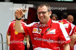 Stefano Domenicali (ITA) Ferrari General Director celebrates the 200th GP for Fernando Alonso (ESP) Ferrari. 24.03.2013. Formula 1 World Championship, Rd 2, Malaysian Grand Prix, Sepang, Malaysia, Sunday.