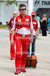 Rob Smedley (GBR) Ferrari Race Engineer. 24.03.2013. Formula 1 World Championship, Rd 2, Malaysian Grand Prix, Sepang, Malaysia, Sunday.