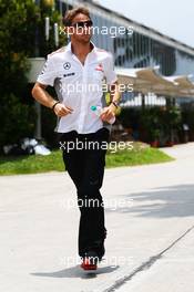 Jenson Button (GBR) McLaren. 24.03.2013. Formula 1 World Championship, Rd 2, Malaysian Grand Prix, Sepang, Malaysia, Sunday.