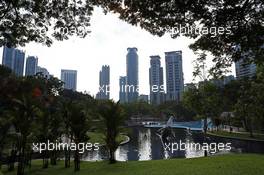 Scenic cityscape in Kuala Lumpur. 20.03.2013. Formula 1 World Championship, Rd 2, Malaysian Grand Prix, Sepang, Malaysia, Wednesday.