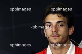 Jules Bianchi (FRA) Marussia F1 Team in the FIA Press Conference. 21.03.2013. Formula 1 World Championship, Rd 2, Malaysian Grand Prix, Sepang, Malaysia, Thursday.
