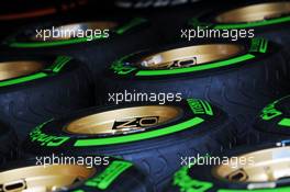 Pirelli tyres. 21.03.2013. Formula 1 World Championship, Rd 2, Malaysian Grand Prix, Sepang, Malaysia, Thursday.
