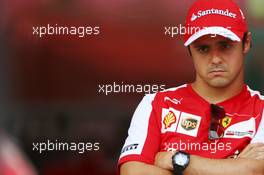 Felipe Massa (BRA) Ferrari. 21.03.2013. Formula 1 World Championship, Rd 2, Malaysian Grand Prix, Sepang, Malaysia, Thursday.