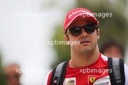 Felipe Massa (BRA) Ferrari. 21.03.2013. Formula 1 World Championship, Rd 2, Malaysian Grand Prix, Sepang, Malaysia, Thursday.