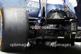 Williams FW35 rear diffuser. 21.03.2013. Formula 1 World Championship, Rd 2, Malaysian Grand Prix, Sepang, Malaysia, Thursday.