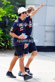 Daniel Ricciardo (AUS) Scuderia Toro Rosso. 21.03.2013. Formula 1 World Championship, Rd 2, Malaysian Grand Prix, Sepang, Malaysia, Thursday.