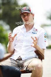 Nico Hulkenberg (GER) Sauber. 21.03.2013. Formula 1 World Championship, Rd 2, Malaysian Grand Prix, Sepang, Malaysia, Thursday.