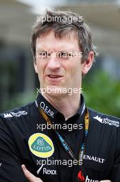 James Allison (GBR) Lotus F1 Team Technical Director. 21.03.2013. Formula 1 World Championship, Rd 2, Malaysian Grand Prix, Sepang, Malaysia, Thursday.