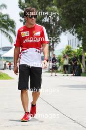 Fernando Alonso (ESP) Ferrari. 21.03.2013. Formula 1 World Championship, Rd 2, Malaysian Grand Prix, Sepang, Malaysia, Thursday.