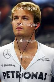 Nico Rosberg (GER) Mercedes AMG F1. 20.09.2013. Formula 1 World Championship, Rd 13, Singapore Grand Prix, Singapore, Singapore, Practice Day.