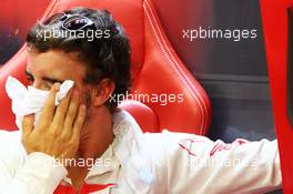 Fernando Alonso (ESP) Ferrari. 20.09.2013. Formula 1 World Championship, Rd 13, Singapore Grand Prix, Singapore, Singapore, Practice Day.