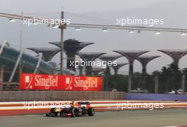 Mark Webber (AUS), Red Bull Racing  20.09.2013. Formula 1 World Championship, Rd 13, Singapore Grand Prix, Singapore, Singapore, Practice Day.