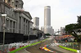 Felipe Massa (BRA) Ferrari F138. 20.09.2013. Formula 1 World Championship, Rd 13, Singapore Grand Prix, Singapore, Singapore, Practice Day.