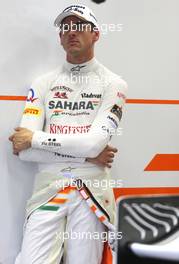 Adrian Sutil (GER), Sahara Force India F1 Team   20.09.2013. Formula 1 World Championship, Rd 13, Singapore Grand Prix, Singapore, Singapore, Practice Day.
