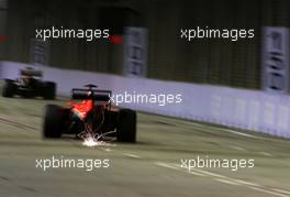 Max Chilton (GBR), Marussia F1 Team  20.09.2013. Formula 1 World Championship, Rd 13, Singapore Grand Prix, Singapore, Singapore, Practice Day.