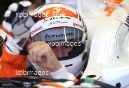 Adrian Sutil (GER), Sahara Force India F1 Team   20.09.2013. Formula 1 World Championship, Rd 13, Singapore Grand Prix, Singapore, Singapore, Practice Day.