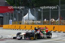 Daniel Ricciardo (AUS) Scuderia Toro Rosso STR8. 20.09.2013. Formula 1 World Championship, Rd 13, Singapore Grand Prix, Singapore, Singapore, Practice Day.