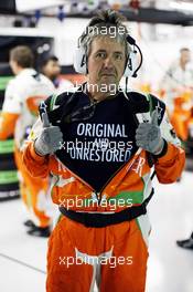 Neil Dickie (GBR) Sahara Force India F1 Team. 22.09.2013. Formula 1 World Championship, Rd 13, Singapore Grand Prix, Singapore, Singapore, Race Day.