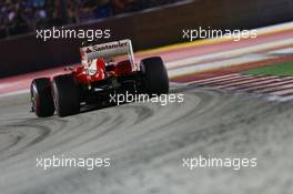 Felipe Massa (BRA) Ferrari F138. 22.09.2013. Formula 1 World Championship, Rd 13, Singapore Grand Prix, Singapore, Singapore, Race Day.