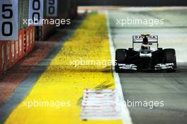 Valtteri Bottas (FIN) Williams FW35. 22.09.2013. Formula 1 World Championship, Rd 13, Singapore Grand Prix, Singapore, Singapore, Race Day.