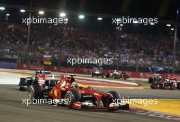 Felipe Massa (BRA), Scuderia Ferrari  22.09.2013. Formula 1 World Championship, Rd 13, Singapore Grand Prix, Singapore, Singapore, Race Day.