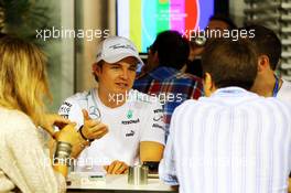Nico Rosberg (GER) Mercedes AMG F1. 21.09.2013. Formula 1 World Championship, Rd 13, Singapore Grand Prix, Singapore, Singapore, Qualifying Day.