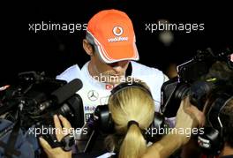 Jenson Button (GBR), McLaren Mercedes  21.09.2013. Formula 1 World Championship, Rd 13, Singapore Grand Prix, Singapore, Singapore, Qualifying Day.