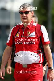 Steve Clark (GBR) Ferrari Chief Engineer. 21.09.2013. Formula 1 World Championship, Rd 13, Singapore Grand Prix, Singapore, Singapore, Qualifying Day.