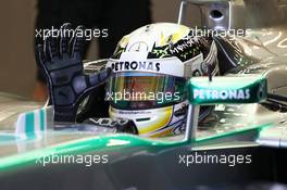 Lewis Hamilton (GBR) Mercedes AMG F1 W04.