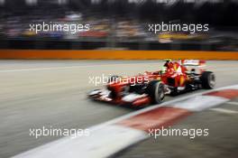 Felipe Massa (BRA) Ferrari F138. 21.09.2013. Formula 1 World Championship, Rd 13, Singapore Grand Prix, Singapore, Singapore, Qualifying Day.
