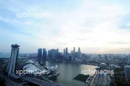 Scenic skyline from the Singapore Flyer. 21.09.2013. Formula 1 World Championship, Rd 13, Singapore Grand Prix, Singapore, Singapore, Qualifying Day.
