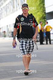 Kimi Raikkonen (FIN) Lotus F1 Team. 21.09.2013. Formula 1 World Championship, Rd 13, Singapore Grand Prix, Singapore, Singapore, Qualifying Day.