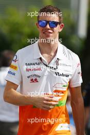 Paul di Resta (GBR) Sahara Force India F1. 21.09.2013. Formula 1 World Championship, Rd 13, Singapore Grand Prix, Singapore, Singapore, Qualifying Day.