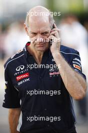 Adrian Newey (GBR) Red Bull Racing Chief Technical Officer. 22.09.2013. Formula 1 World Championship, Rd 13, Singapore Grand Prix, Singapore, Singapore, Race Day.